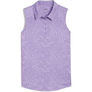 imagePUMA Girls Hadley Sl PoloLavender Alert
