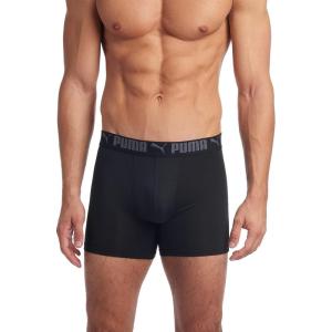 imagePUMA Mens 3 Pack Athletic Fit Boxer BriefsCastlerock