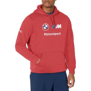 imagePUMA Mens BMW M Motorsport Essentials Fleece HoodieAstro Red