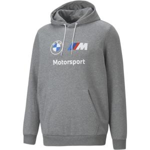 imagePUMA Mens BMW M Motorsport Essentials Fleece HoodieMedium Gray Heather 10