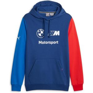 imagePUMA Mens BMW M Motorsport Essentials Fleece HoodiePro Bluem Color