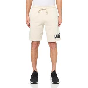 imagePUMA Mens Big Logo Fleece 10quot Shorts Available in Big ampamp TallAlpine Snow Ss25