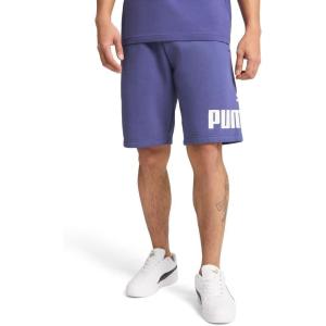 imagePUMA Mens Big Logo Fleece 10quot Shorts Available in Big ampamp TallBlue Crystal Ss25
