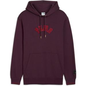 imagePUMA Mens Classics Logo French Terry HoodieMidnight Plum Aw24
