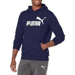 imagePUMA Mens Essentials Logo Fleece Hoodie Available in Big ampamp TallPeacoat