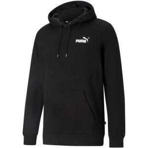 imagePUMA Mens Essentials Logo Fleece Hoodie Available in Plus SizesBlack Ah25