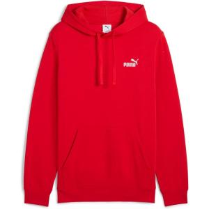 imagePUMA Mens Essentials Logo Fleece Hoodie Available in Plus SizesFor All Time Red Ah25