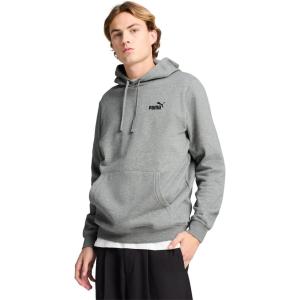 imagePUMA Mens Essentials Logo Fleece Hoodie Available in Plus SizesMedium Gray Heatherss25