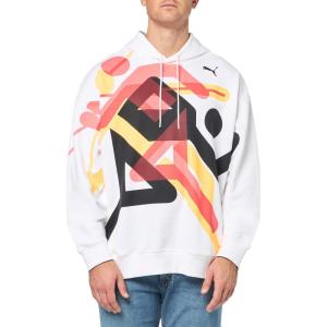 imagePUMA Mens Graphic HoodiePuma Whitesunset Gl