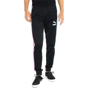 imagePUMA Mens Iconic T7 Track Pant Available in Big and Tall SizesBlack Multi