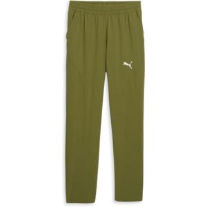 imagePUMA Mens Performance Lightweight Woven Tapered PantsOlive Green