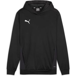 imagePUMA Mens Teamgoal Training HoodiePuma Blackpuma Whiteflat Dark Grey