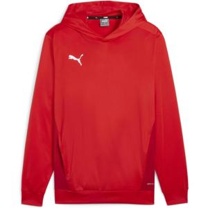 imagePUMA Mens Teamgoal Training HoodiePuma Redpuma Whitefast Red
