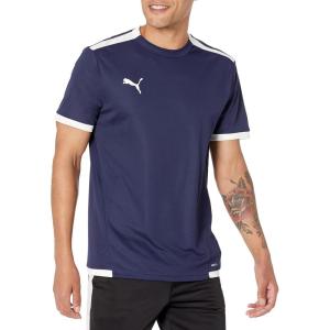 imagePUMA Mens Teamliga JerseyPeacoatWhite