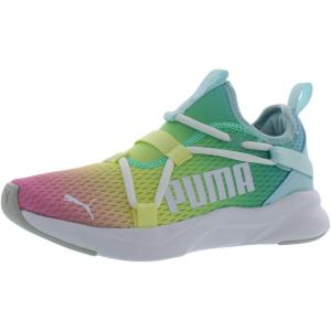imagePUMA Rift Slip On All Over Print SneakerBlue Glowpuma Whitegreen Glimmer