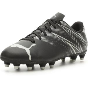 imagePUMA UnisexChild Attacanto Firm Artificial Ground SneakerPuma Blacksilver Mist