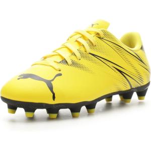 imagePUMA UnisexChild Attacanto Firm Artificial Ground SneakerYellow Blazepuma Black