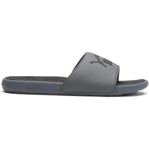 imagePUMA UnisexChild Cool Cat Sandals Slides SportCool Dark Graypuma Black