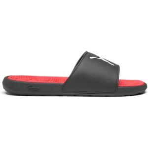 imagePUMA UnisexChild Cool Cat Sandals Slides SportPuma Blackpuma Whitefor All Time Red