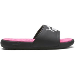 imagePUMA UnisexChild Cool Cat Sandals Slides SportPuma Blackpuma Whiteknockout Pink