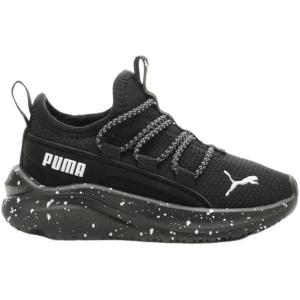 imagePUMA UnisexChild One4all Slip onBlackWhite