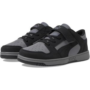 imagePUMA UnisexChild Rebound Layup SneakerCool Dark Graypuma Black