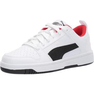 imagePUMA UnisexChild Rebound Layup SneakerSl BlackHigh Risk Red