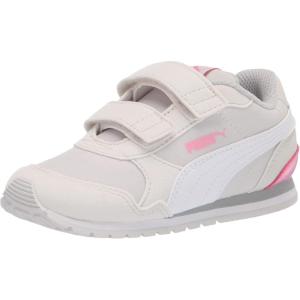 imagePUMA UnisexChild St Runner Hook and LoopNimbus Cloudpuma Whitesachet Pink