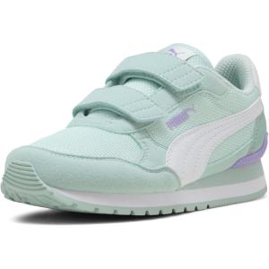 imagePUMA UnisexChild St Runner Hook and LoopPeaceful Bluepuma Whitemodern Mintlavender Alert