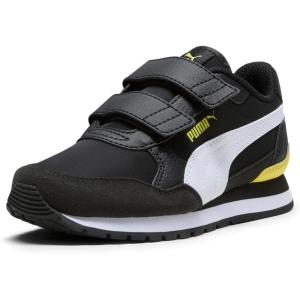 imagePUMA UnisexChild St Runner Hook and LoopPuma Blackpuma Whitemeadowlark