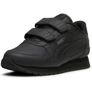 imagePUMA UnisexChild St Runner Hook and LoopPuma Blackshadow Gray