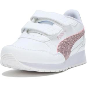 imagePUMA UnisexChild St Runner Hook and LoopPuma Whitecopper Roserose Mauve