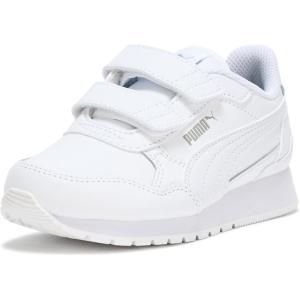 imagePUMA UnisexChild St Runner Hook and LoopPuma Whitepuma Whitegray Echo