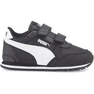 imagePUMA UnisexChild St Runner Hook and LoopV3 BlackWhite