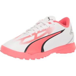 imagePUMA UnisexChild Ultra Play Firm Artificial Ground SneakerPuma Whitepuma Blackfire Orchid