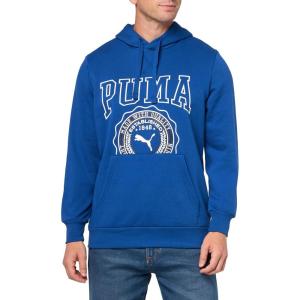 imagePUMA mens Vintage Sport HoodieClyde Royal