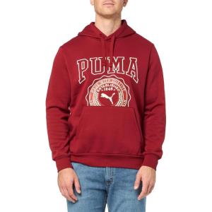 imagePUMA mens Vintage Sport HoodieIntense Red