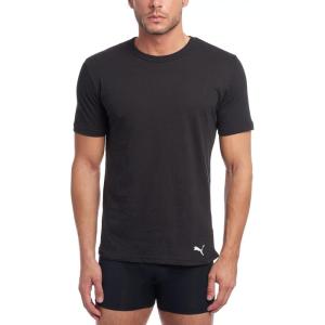 imagePuma Mens Mens 3 Pack Crew Neck TShirtsWhiteGrayBlack