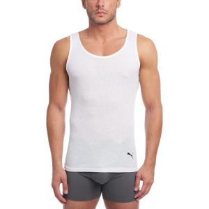 imagePuma Mens Mens 3 Pack Ribbed Tank Tops