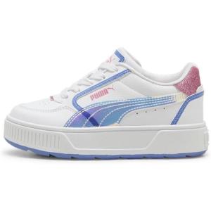 imagePuma UnisexChild Karmen Rebelle ShoesPuma Whitefast Pinkblue Skies