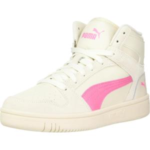 imagePuma UnisexChild Rebound Layup Mid ShoesAlpine Snowstrawberry Burstfrosty Pink
