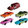 imageHot Wheels 164 Scale DieCast Toy Cars 5Pack Set of 5 Toy Race Cars Hot Rods Character Cars Rescue or PickUp Trucks Styles May Vary5Pack