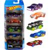 imageHot Wheels 164 Scale DieCast Toy Cars 5Pack Set of 5 Toy Race Cars Hot Rods Character Cars Rescue or PickUp Trucks Styles May Vary5Pack