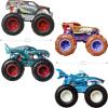 imageHot Wheels Monster Trucks Set of 12 164 Scale DieCast Toy Trucks for Kids and Collectors Styles May Vary Amazon Exclusive4Pack Fang Frenzy