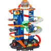imageHot Wheels Ultimate Garage Track Set with 2 Toy Cars Hot Wheels City Playset with MultiLevel SidebySide Racetrack Moving TRex Dino ampamp Storage for 100 164 Scale Vehicles Amazon ExclusiveGarage