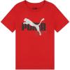 imagePUMA Boys Big Cat Logo TShirtHigh Risk Red