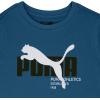 imagePUMA Boys Big Cat Logo TShirtMykonos Blue
