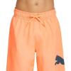 imagePUMA Boys Fashion Swim Trunks Water Repellant Elastic Waistband with DrawcordUltra Orange