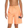 imagePUMA Boys Fashion Swim Trunks Water Repellant Elastic Waistband with DrawcordUltra Orange