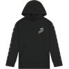imagePUMA Boys Logo Pullover Hoodie Fleece Sweatshirt Large Front PocketBlack